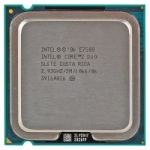 INTEL CORE 2 DUO E7500 